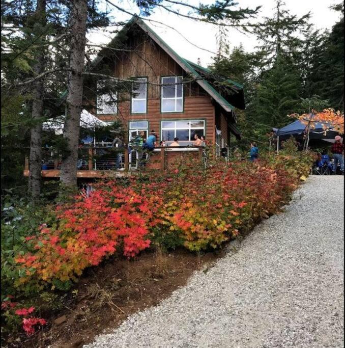 Hot Tub Cool Views: Roaring Creek Cabin Leavenworth Exteriör bild
